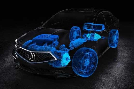 رونمایی از آکورا RLX 2018؛ یک خودرویی هیبریدی با امکانات فوق امنیتی! +تصاویر