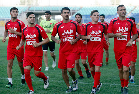 تمرین پرسپولیس پشت درهای بسته انجام می‌شود