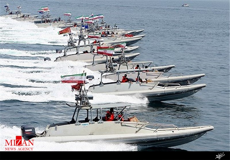 تنش نیروی آمریکا و ایران در خلیج فارس