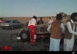 واژگونی تویوتا در جاده سراوان با 18 سرنشین/ 9 نفر کشته و زخمی شدند