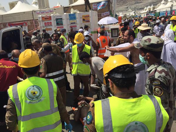 فشار جمعیت و ازدحام در مناسک حج 150 قربانی گرفت/400 زائر مصدوم+عکس