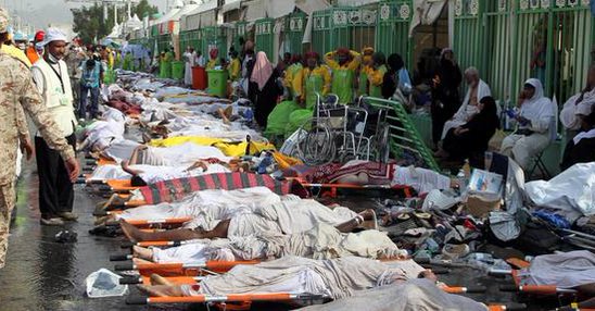 آخرین فیلمها و تصاویر از حادثه دلخراش ازدحام جمعیت در منا آخرین فیلمها و تصاویر از حادثه دلخراش ازدحام جمعیت در منا