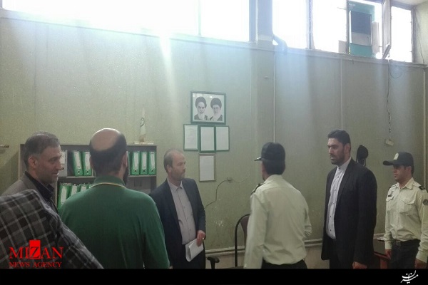 بازدید سرزده دادستان عمومی و انقلاب مرکز کرمانشاه از کلانتری ۱۶ سعدی + عکس