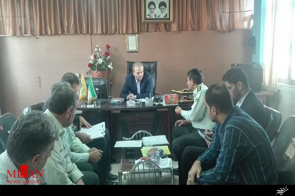 بازدید سرزده دادستان عمومی و انقلاب مرکز کرمانشاه از کلانتری ۱۶ سعدی + عکس