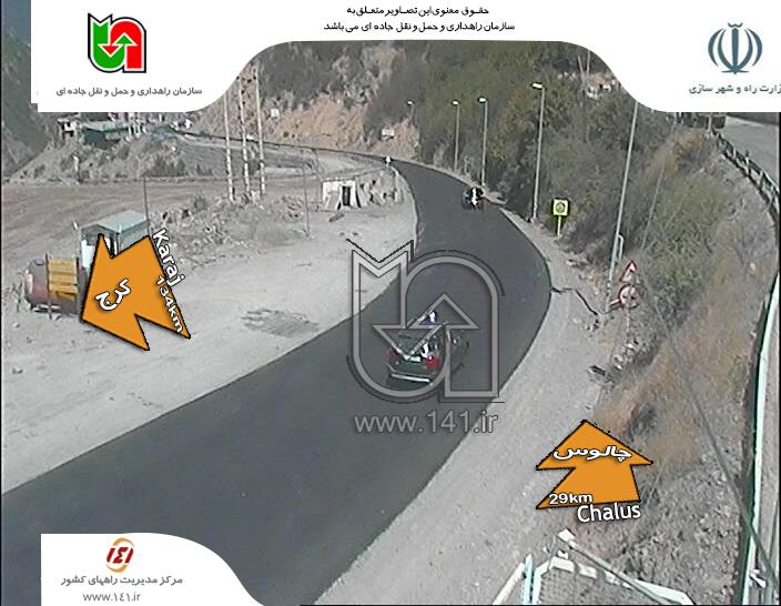 حرکت کُند خودروها به سمت چالوس+ تصاویر حرکت کُند خودروها به سمت چالوس+ تصاویر