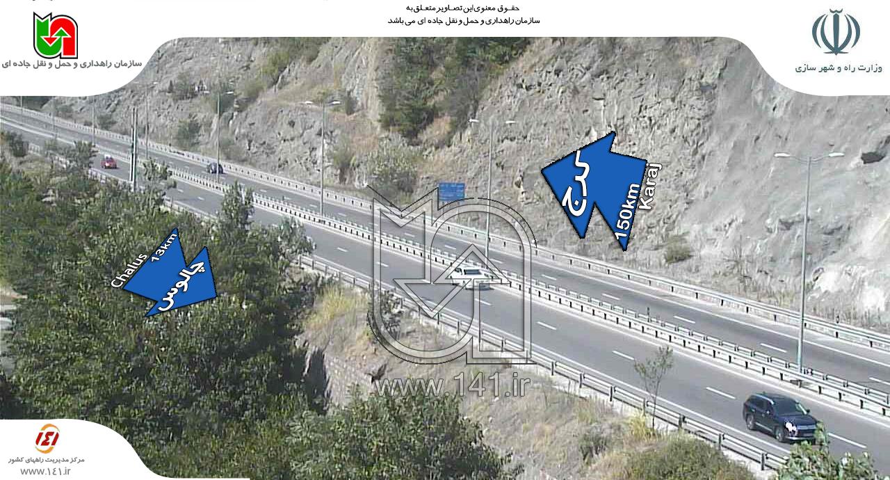 حرکت کُند خودروها به سمت چالوس+ تصاویر حرکت کُند خودروها به سمت چالوس+ تصاویر