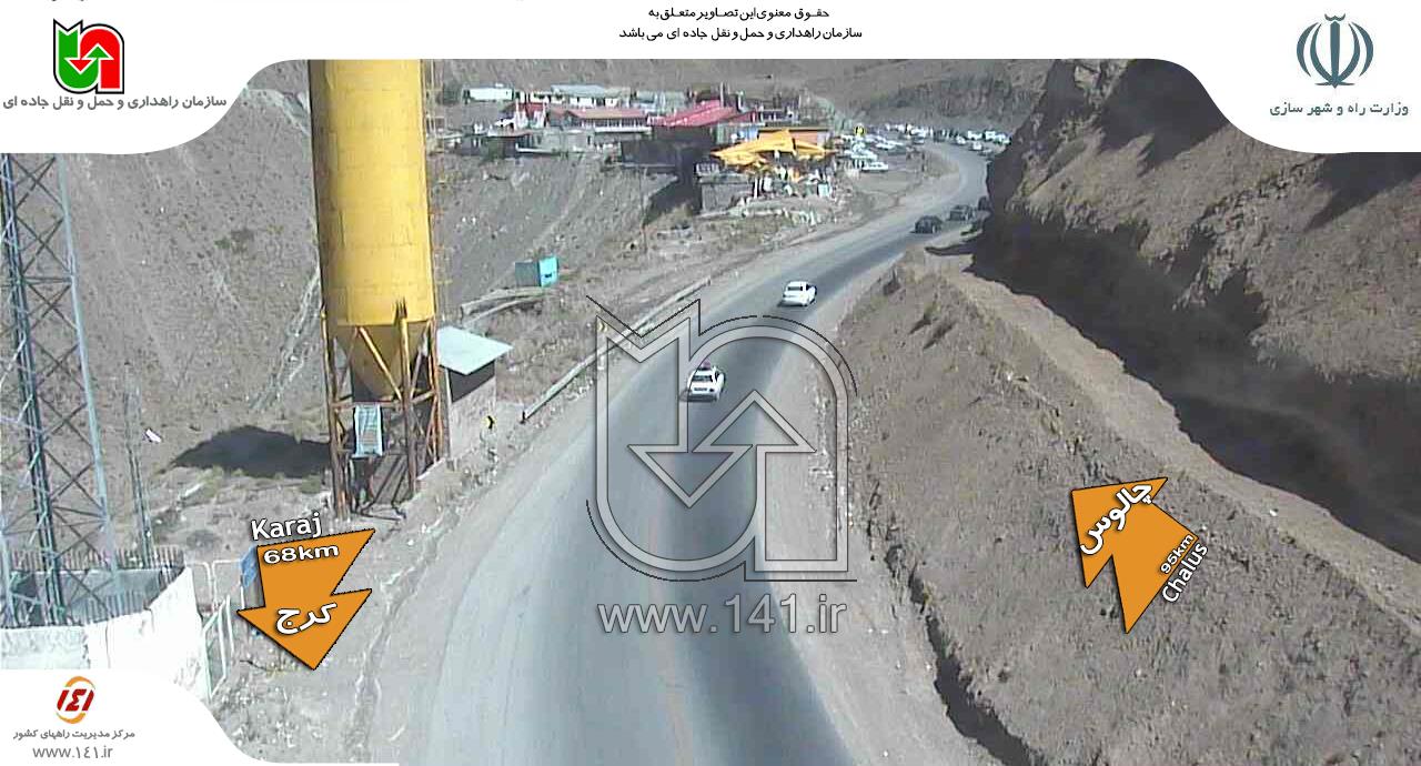 حرکت کُند خودروها به سمت چالوس+ تصاویر حرکت کُند خودروها به سمت چالوس+ تصاویر