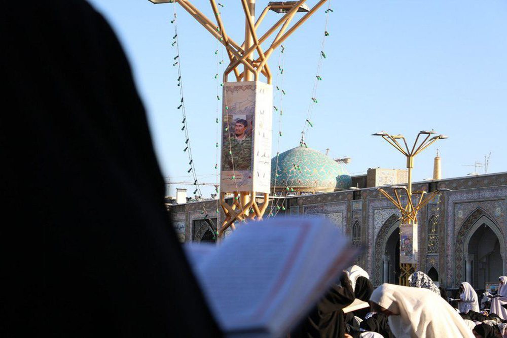 نماز عید قربان در حرم مطهر رضوی
