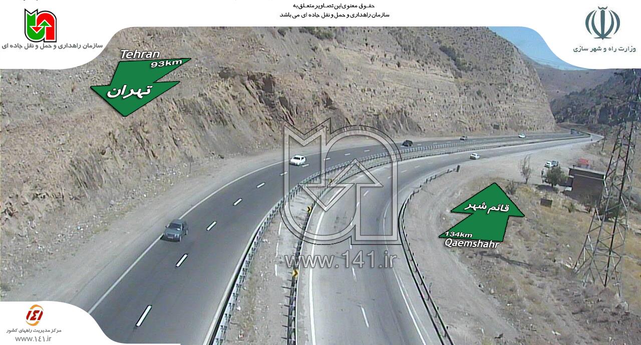 ترافیک نیمه سنگین در اتوبان تهران تا کرج+تصاویر ترافیک نیمه سنگین در اتوبان تهران تا کرج+تصاویر