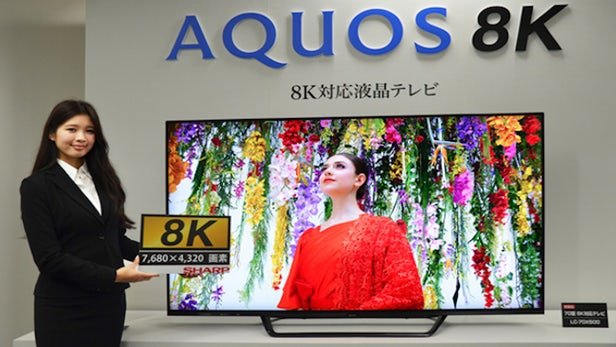 رونمایی از نخستین تلویزیون 8K جهان +عکس رونمایی از نخستین تلویزیون 8K جهان +عکس