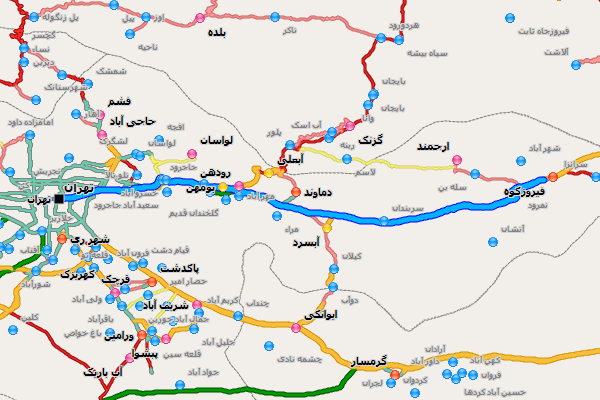 راهبندان در آزادراه تهران تا کرج/ ترافیک سنگین در مسیر تهران تا شهریار+تصاویر
