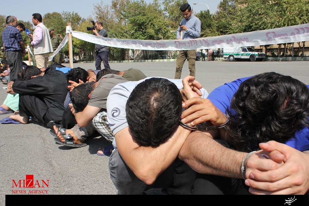 دستگیر ۷۴ سارق زورگیر در پاتک شبانه پلیس آگاهی تهران