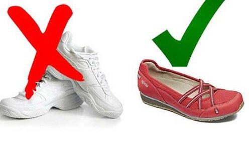 ویژگی های یک کفش استاندارد ویژگی های یک کفش استاندارد