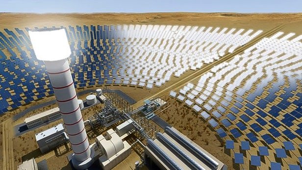 بلندترین برج خورشیدی جهان ساخته می شود