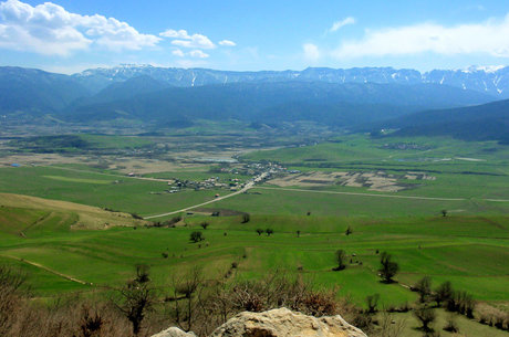 سفری کوتاه به روستای استخر سر+تصاویر