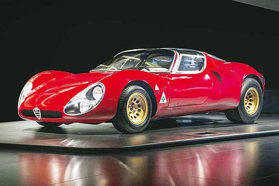 Alfa 33 Stradale؛ سوپرخودرویی ایتالیایی که 50 ساله شد +عکس Alfa 33 Stradale؛ سوپرخودرویی ایتالیایی که 50 ساله شد +عکس