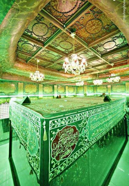 قبر مطهر حضرت سیدالشهدا (ع) +عکس