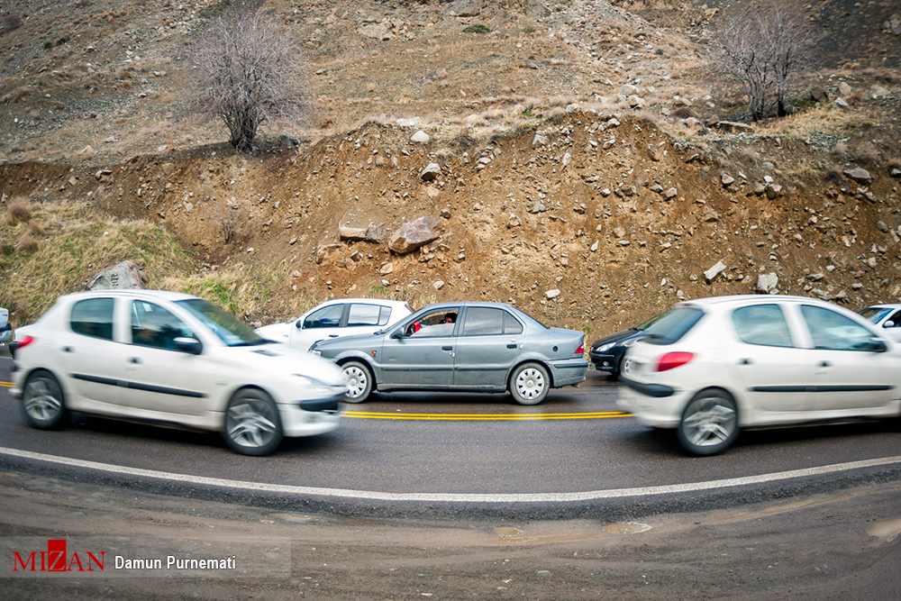 ترافیک در جاده 