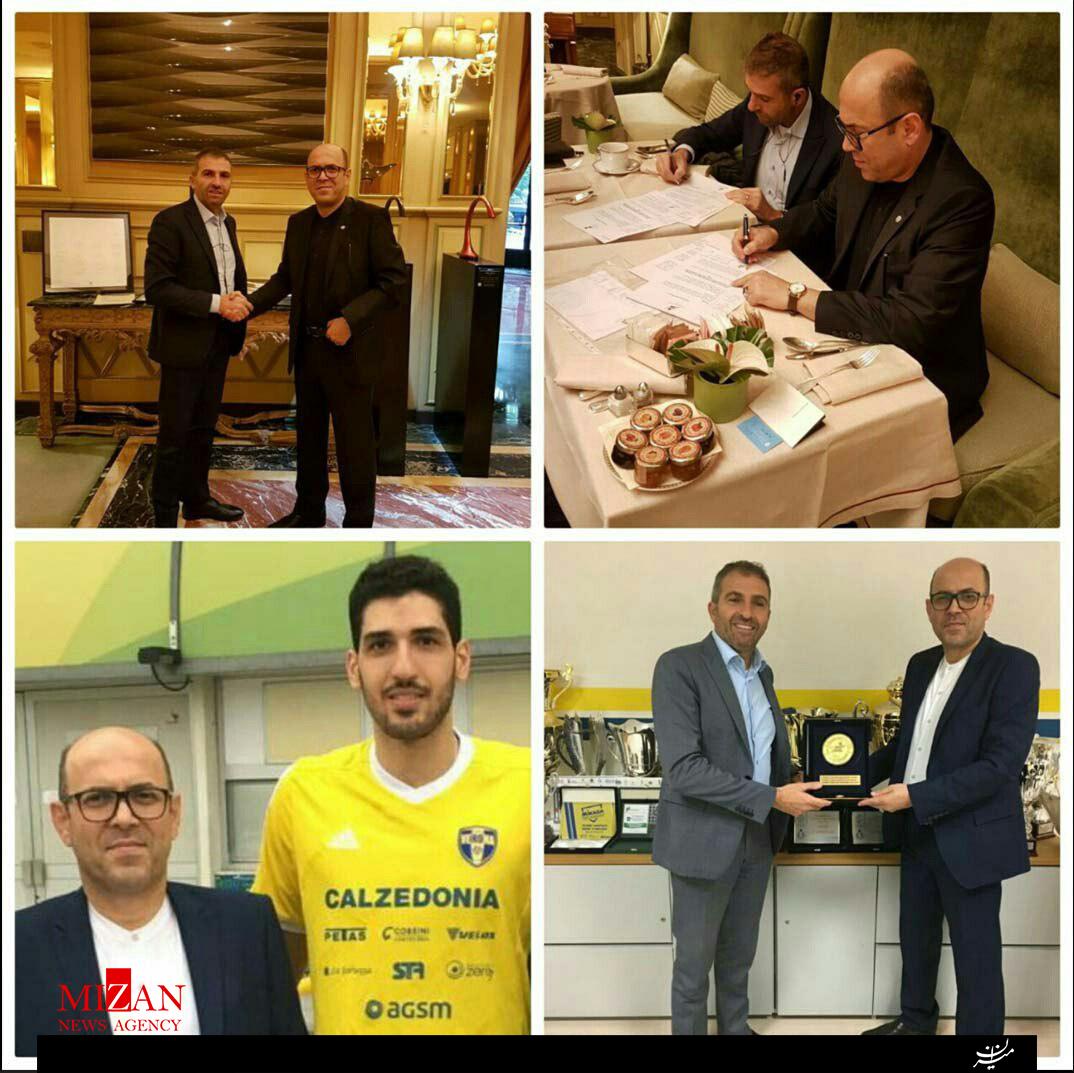عضویت معنوی‌نژاد در تیم بانک سرمایه برای جام باشگاه‌های جهان+ عکس