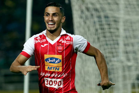 نتیجه زنده نیمه دوم / استقلال خوزستان یک - پرسپولیس 3