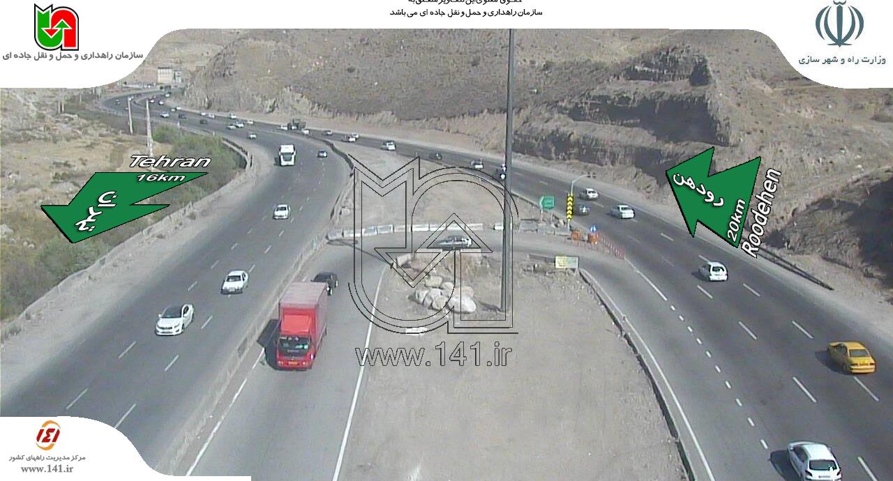ترافیک نیمه سنگین در آزادراه تهران تا کرج+تصاویر ترافیک نیمه سنگین در آزادراه تهران تا کرج+تصاویر