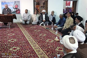 مراسم همدردی و تفقد از کاروان‌های جان‌باختگان حادثه منا در مکه