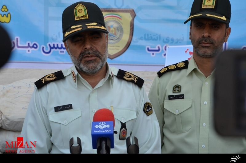 ناکامی قاچاقچیان مسلح در انتقال یک تن و ۵۰ کیلوگرم موادمخدر