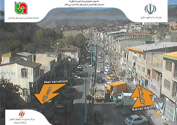حرکت روان خودروها در مسیر چالوس+ تصاویر حرکت روان خودروها در مسیر چالوس+ تصاویر