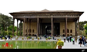 باغ جهانی چهلستون مرمت شد