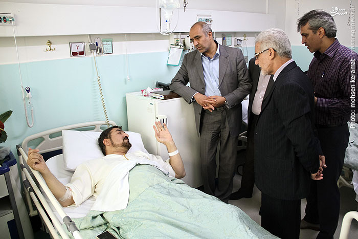 مجری معروف و خوش صدا بستری شد + تصاویر مجری معروف و خوش صدا بستری شد + تصاویر