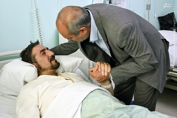 مجری معروف و خوش صدا بستری شد + تصاویر مجری معروف و خوش صدا بستری شد + تصاویر