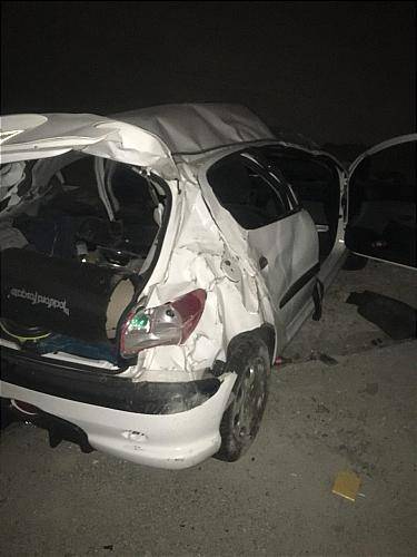 سقوط آزاد پژو 206 از پل بزرگراه همت +عکس سقوط آزاد پژو 206 از پل بزرگراه همت +عکس