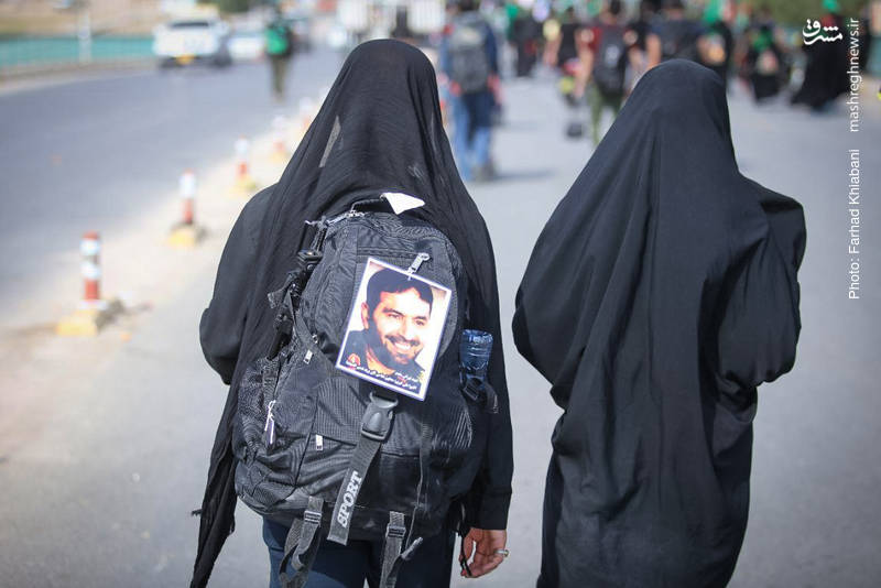 عکس پدر موشکی ایران در پیادهروی اربعین عکس پدر موشکی ایران در پیادهروی اربعین