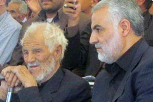 مراسم بزرگداشت پدر سردار سلیمانی در نجف برگزار شد