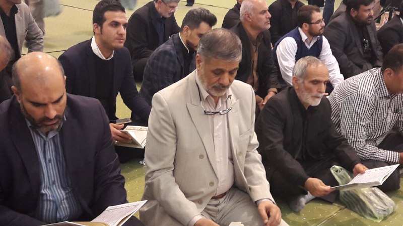 مراسم ترحیم پدر سردار سلیمانی آغاز شد مراسم ترحیم پدر سردار سلیمانی آغاز شد