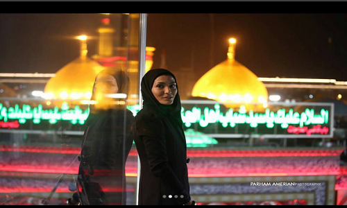 بانوی ملیپوش ایرانی در «طریق کربلا»+عکس بانوی ملیپوش ایرانی در «طریق کربلا»+عکس