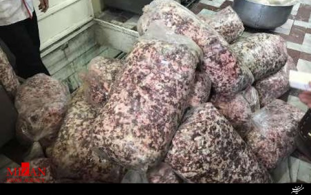 کشف 500 کیلو گوشت غیر مجاز بهداشتی در الیگودرز