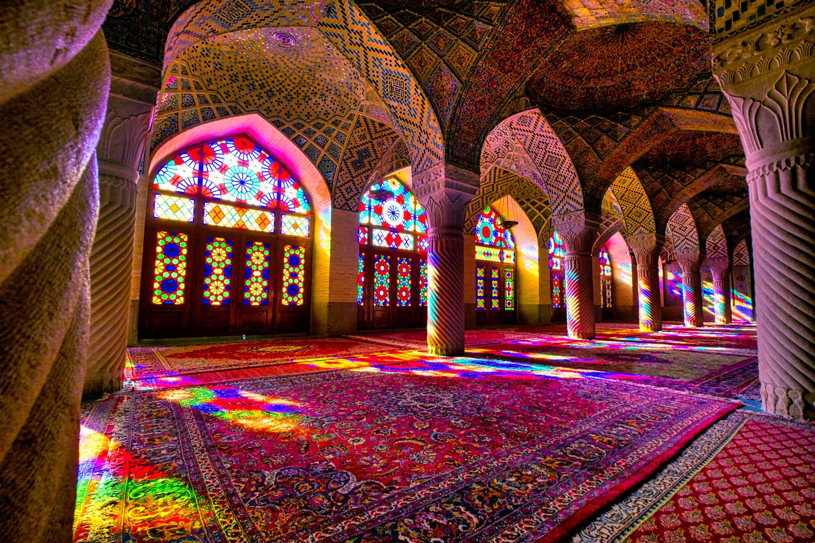 مسجد نصیرالملک یکی از مساجد قدیمی شیراز+تصاویر مسجد نصیرالملک یکی از مساجد قدیمی شیراز+تصاویر