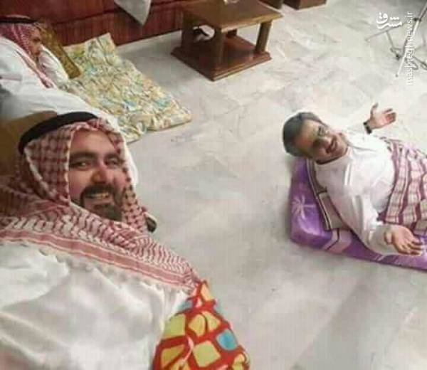 سلفی شاهزاده سعودی در بازداشتگاه هتل کارلتون+عکس