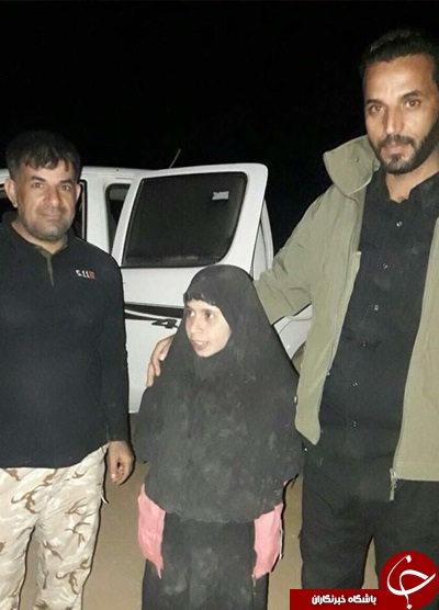 نجات دختر ۱۶ ساله از چنگال تروریستهای داعش + عکس نجات دختر ۱۶ ساله از چنگال تروریستهای داعش + عکس
