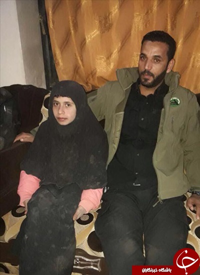 نجات دختر ۱۶ ساله از چنگال تروریستهای داعش + عکس نجات دختر ۱۶ ساله از چنگال تروریستهای داعش + عکس