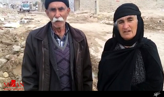 پیرمرد و پیرزنی که همچنان چادر ندارند + فیلم