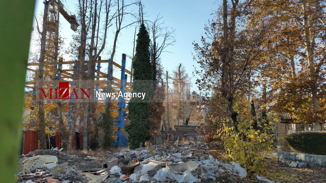 نرود/ ساخت و ساز در حریم باغ تاریخی فرمانفرما / غولی با 11 طبقه زیرزمین در عرصه یک باغ تاریخی