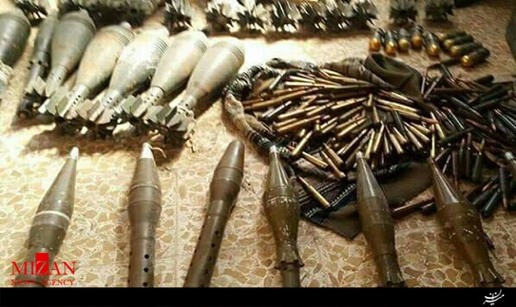 کشف سلاح‌های امریکایی اسرائیلی از داعش + فیلم