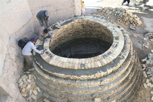 مرمت و بازسازی آب‌انبار تاریخی محمدیه نائین