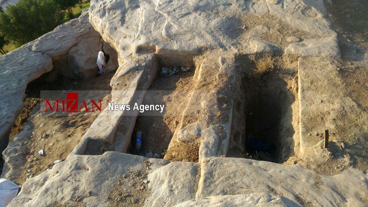 گور دخمه های باستانی اهواز رها شده است + عکس گور دخمه های باستانی اهواز رها شده است + عکس