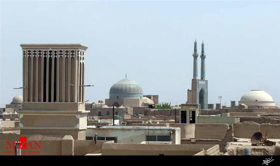 تخریب عرصه جهانی یزد در کنار مسجد جامع + فیلم