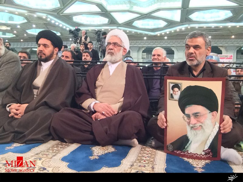 حضور دادستان کل کشور در مراسم ۹ دی
