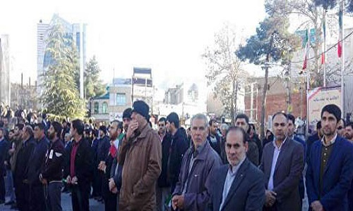 امروز مردم سراسر کشور علیه آشوبگران یک صدا شدند