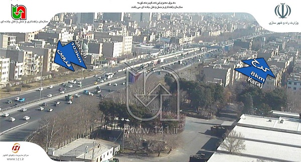 حرکت روان خودروها در مسیر کرج ـ قزوین + تصاویر